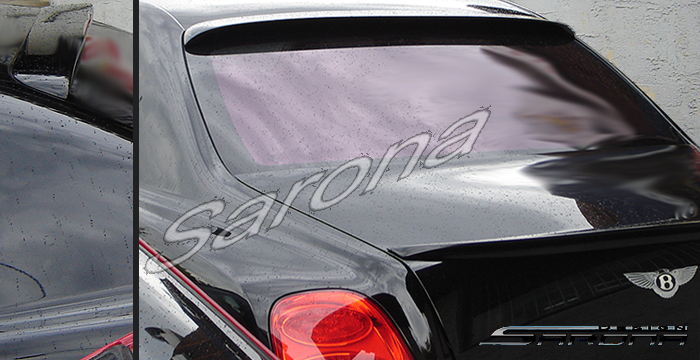 Custom Bentley Flying Spur Roof Wing  Sedan (2004 - 2013) - $370.00 (Manufacturer Sarona, Part #BT-001-RW)